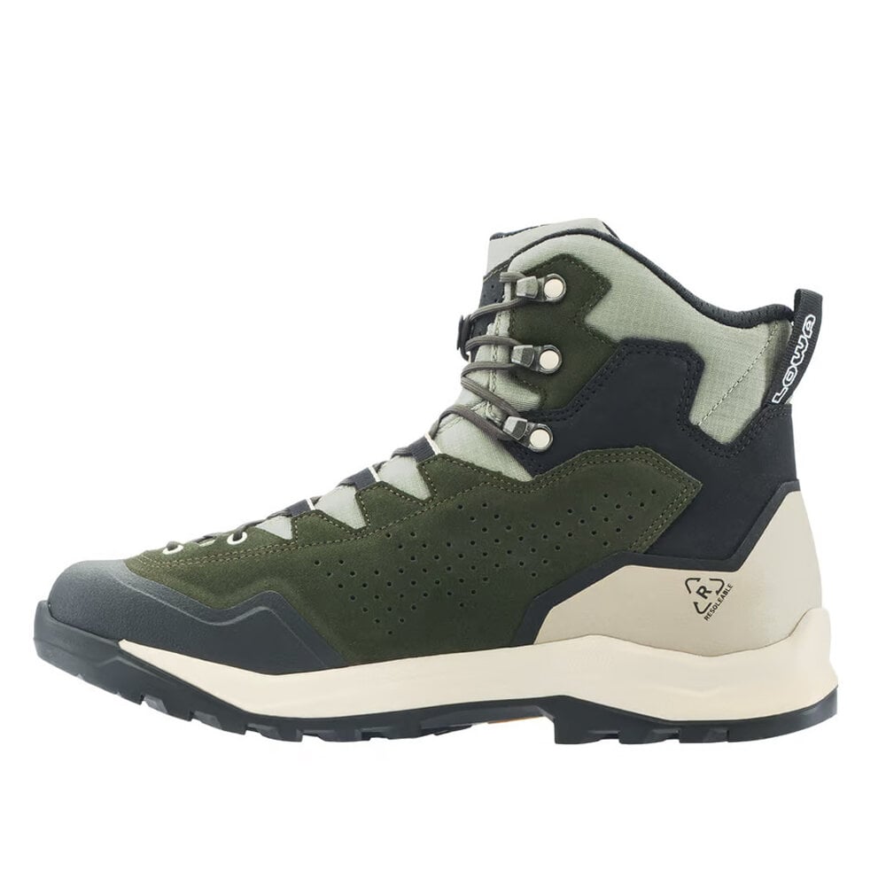 Lowa Explorer GTX Mid Darkgreen Panna Wandelschoenen Heren Lowa Explorer GTX Mid Darkgreen Panna Wandelschoenen Heren