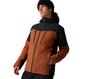 Regatta Highton Stretch Burnt Henna Black Winterjas Heren Regatta Highton Stretch Burnt Henna Black Winterjas Heren