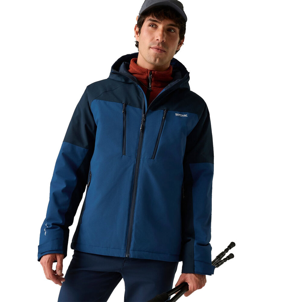 Regatta Highton Stretch Aviator Blue Navy Winterjas Heren