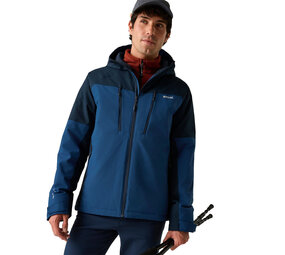 Regatta Highton Stretch Aviator Blue Navy Winterjas Heren