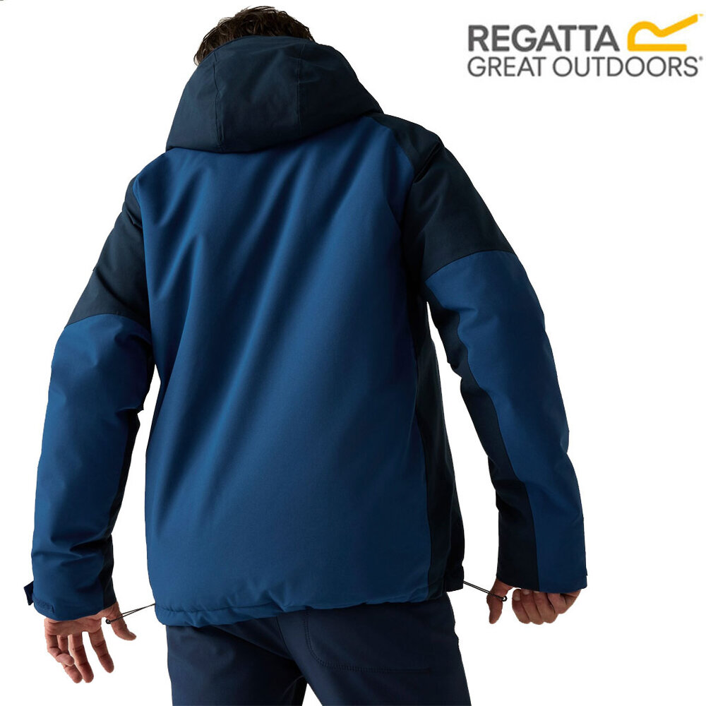 Regatta Highton Stretch Aviator Blue Navy Winterjas Heren