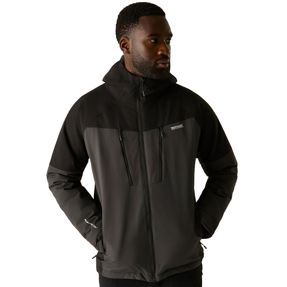 Regatta Highton Stretch Ash Black Winterjas Heren