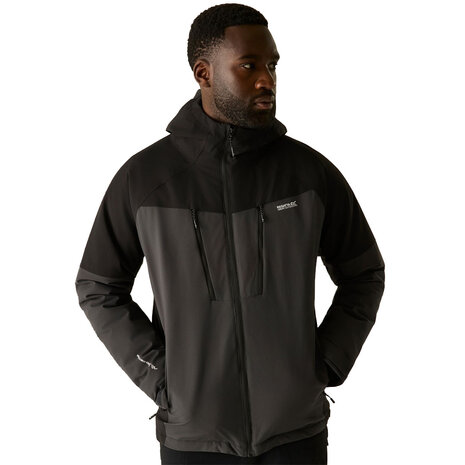 Regatta Highton Stretch Ash Black Winterjas Heren