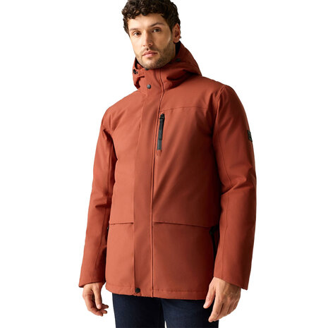 Regatta Baylon Burnt Henna Winterjas Heren