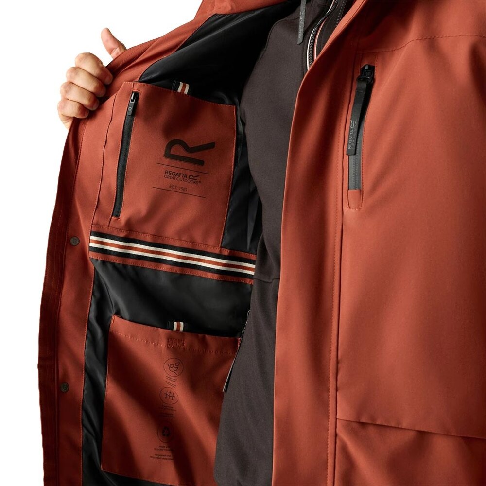 Regatta Baylon Burnt Henna Winterjas Heren
