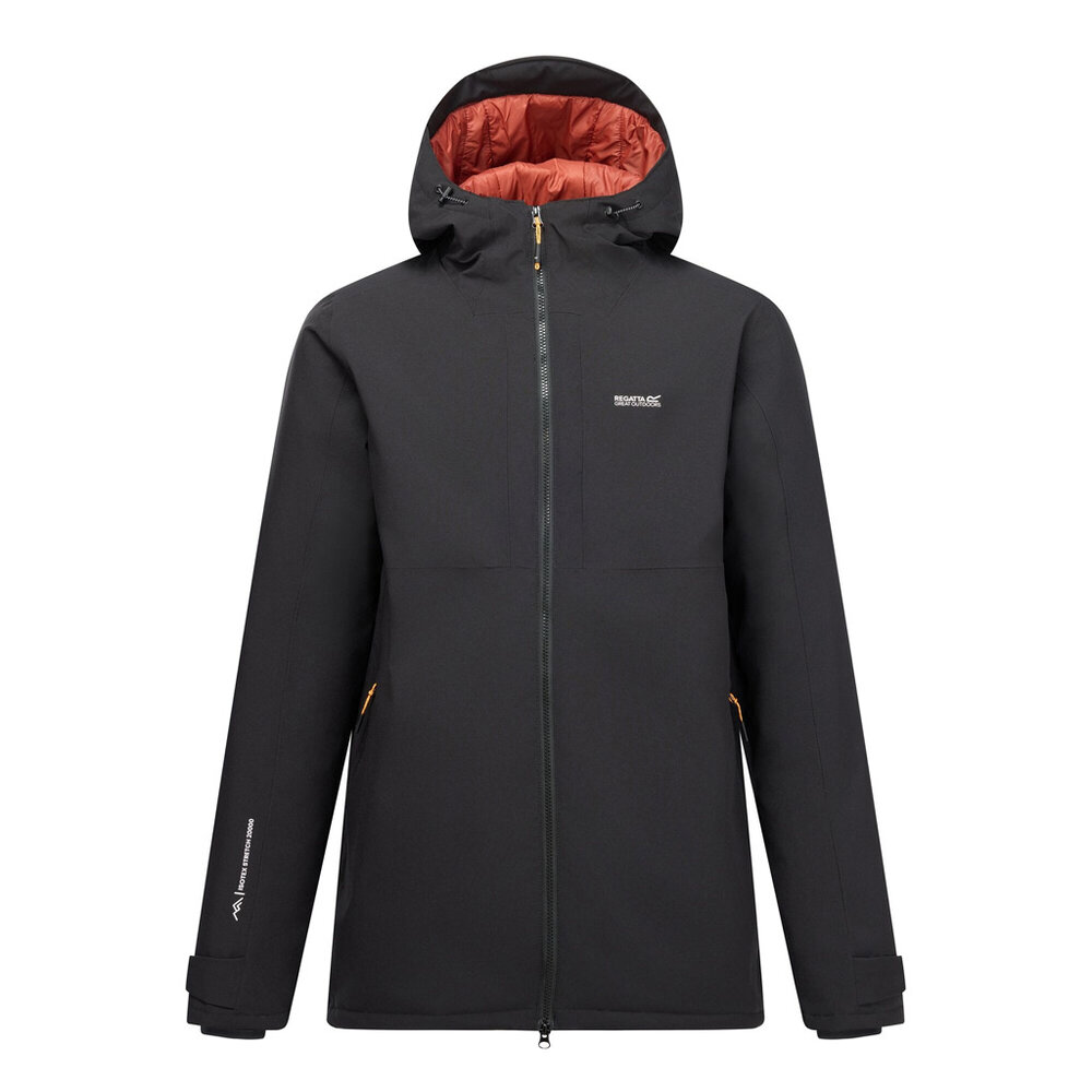 Regatta Hoscar Burnt Henna Black Winterjas Heren