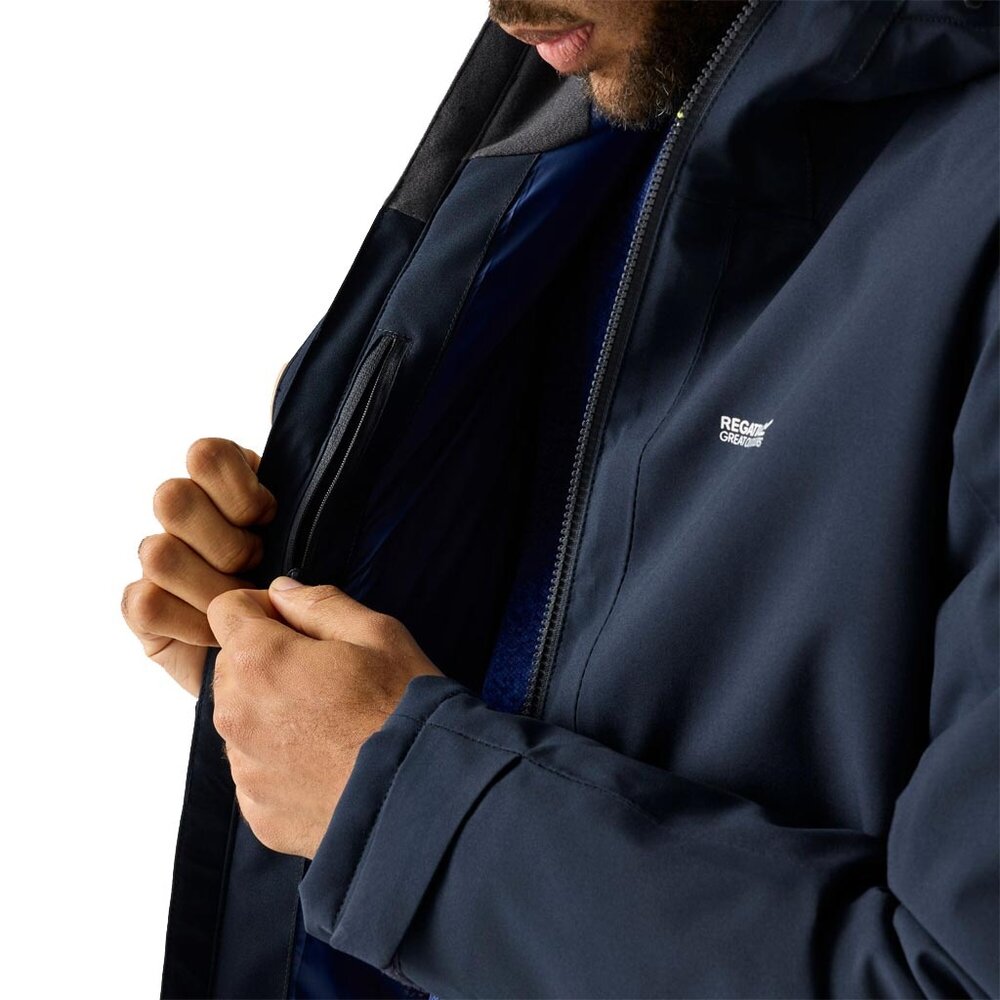 Regatta Hoscar Aviator Blue Navy Winterjas Heren