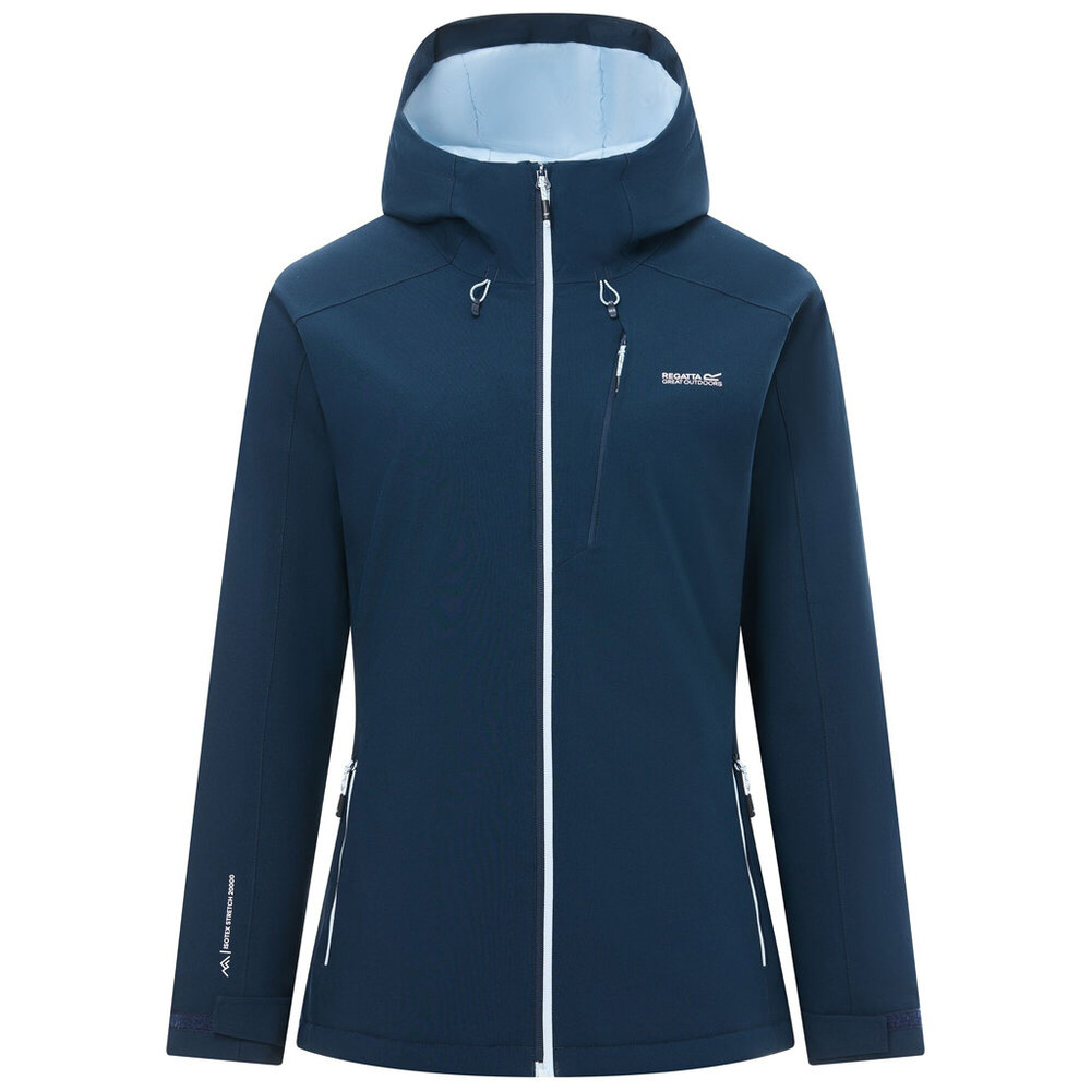Regatta Highton Stretch Skyway Navy Winterjas Dames Regatta Highton Stretch Skyway Navy Winterjas Dames