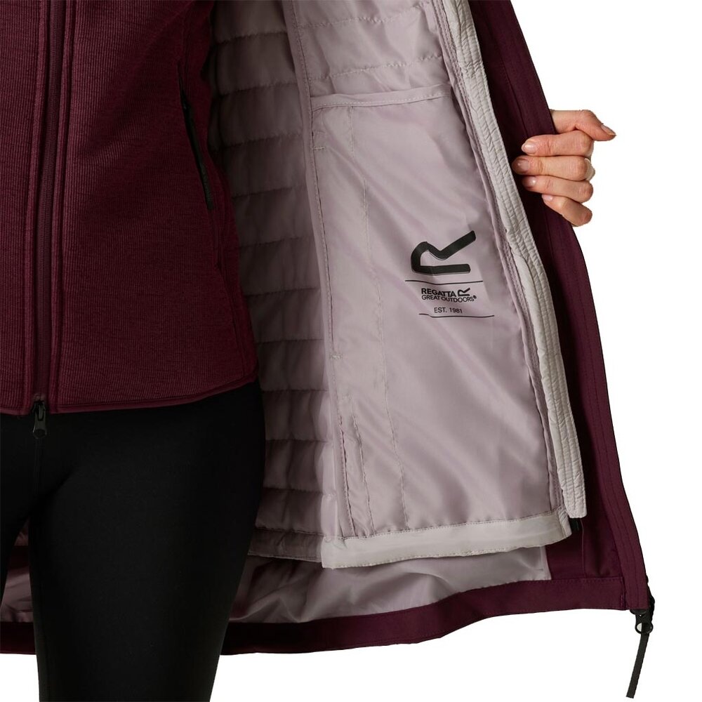 Regatta Denbury Fig Powder Lilac 3-in-1 Winterjas Dames
