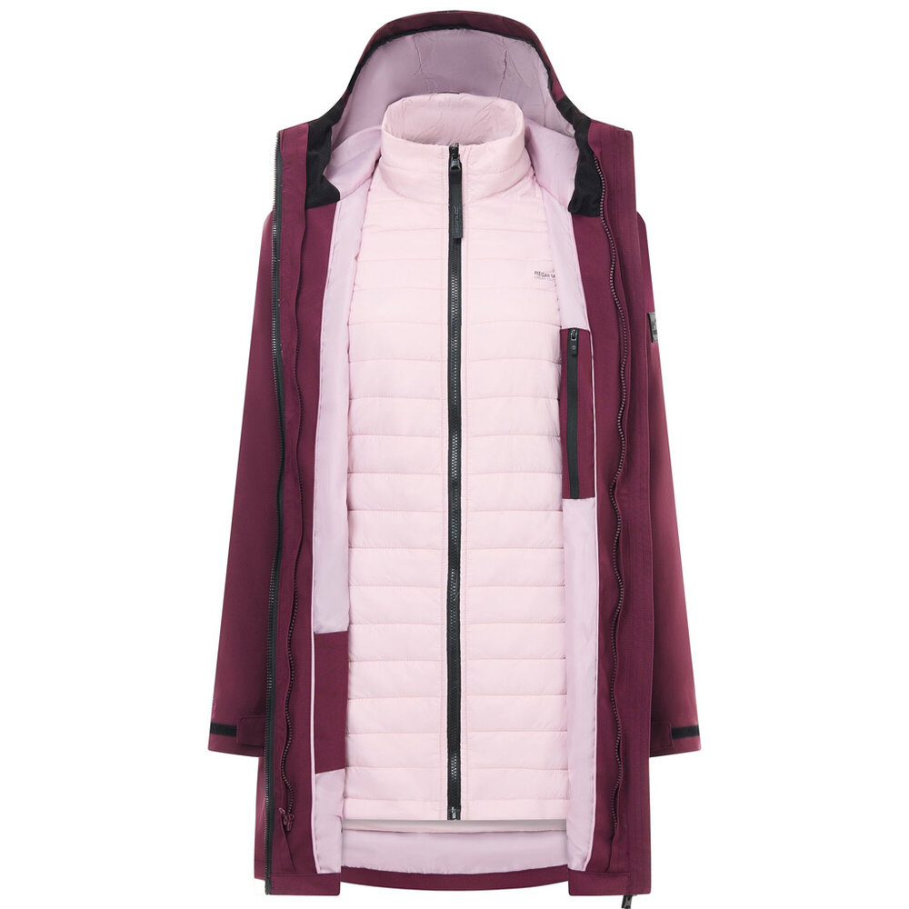 Regatta Denbury Fig Powder Lilac 3-in-1 Winterjas Dames