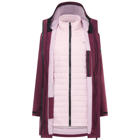 Regatta Denbury Fig Powder Lilac 3-in-1 Winterjas Dames