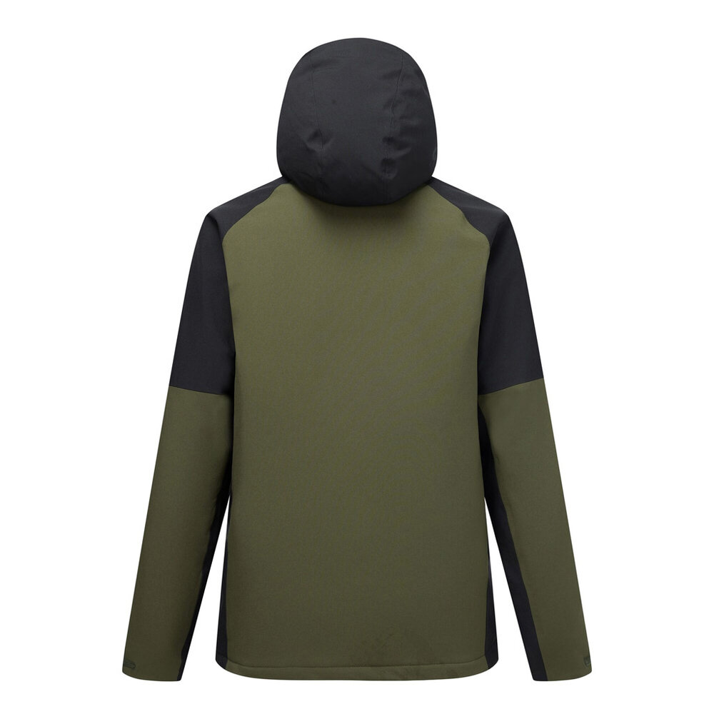 Regatta Highton Stretch Dark Khaki Black Winterjas Heren Regatta Highton Stretch Dark Khaki Black Winterjas Heren