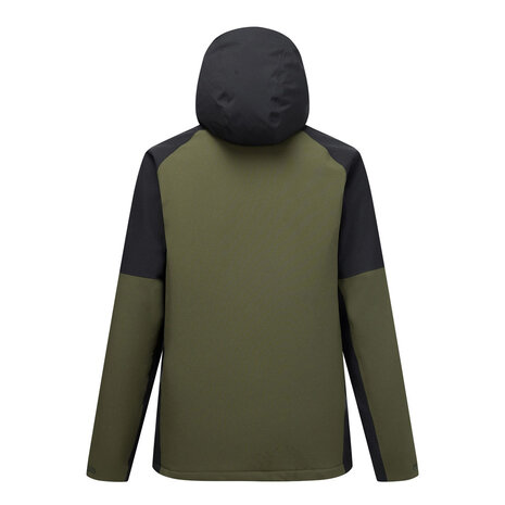 Regatta Highton Stretch Dark Khaki Black Winterjas Heren Regatta Highton Stretch Dark Khaki Black Winterjas Heren