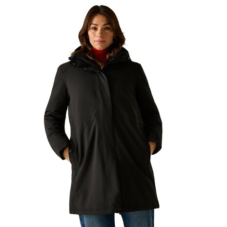 Regatta Vallina Black Winterjas Dames Regatta Vallina Black Winterjas Dames