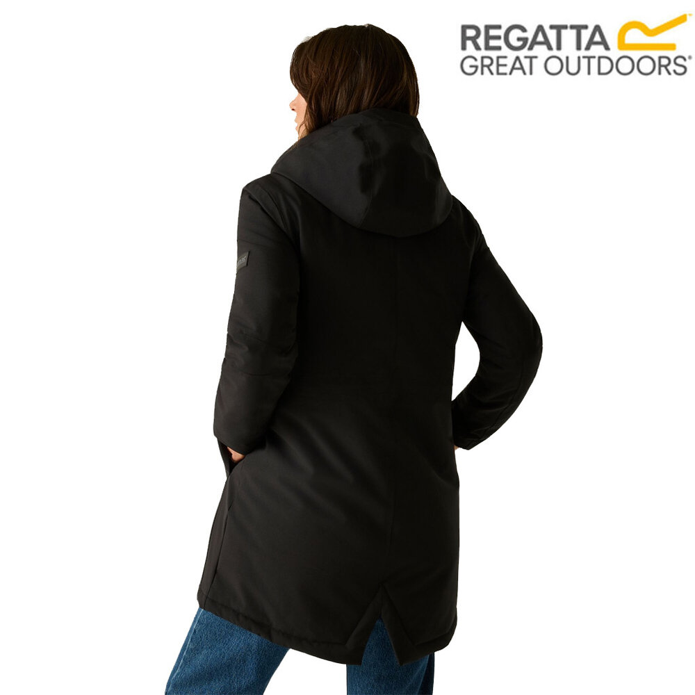 Regatta Vallina Black Winterjas Dames Regatta Vallina Black Winterjas Dames
