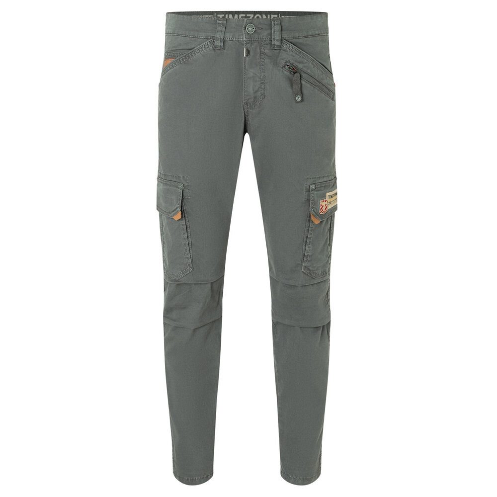 Timezone Regular RogerTZ Iron Grey Wash Cargobroek Heren