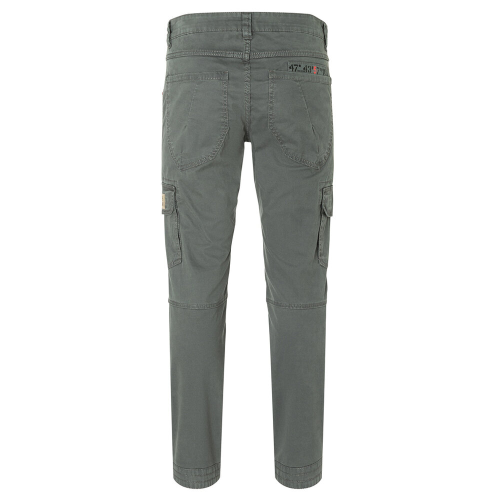 Timezone Regular RogerTZ Iron Grey Wash Cargobroek Heren