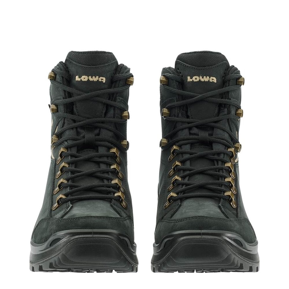 Lowa Renegade Evo GTX Mid Black Champagne Wandelschoenen Dames Lowa Renegade Evo GTX Mid Black Champagne Wandelschoenen Dames