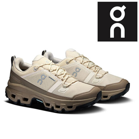 On Running Cloudrock Low WP Grain Soba Wandelschoenen Heren