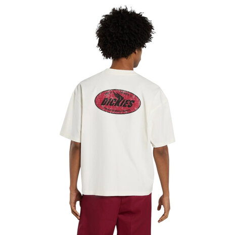 Dickies Shonto Short Sleeve Tee Egret T-Shirt