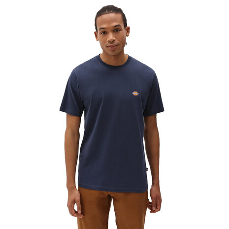 Dickies Mapleton Short Sleeve Tee Navy Blue T-Shirt