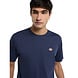 Dickies Mapleton Short Sleeve Tee Navy Blue T-Shirt