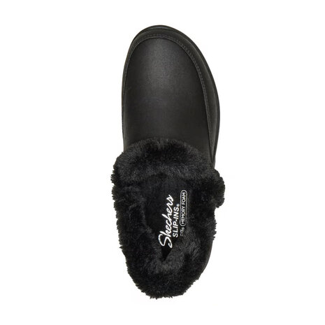 Skechers Cozy Escape Black Pantoffels Dames Skechers Cozy Escape Black Pantoffels Dames