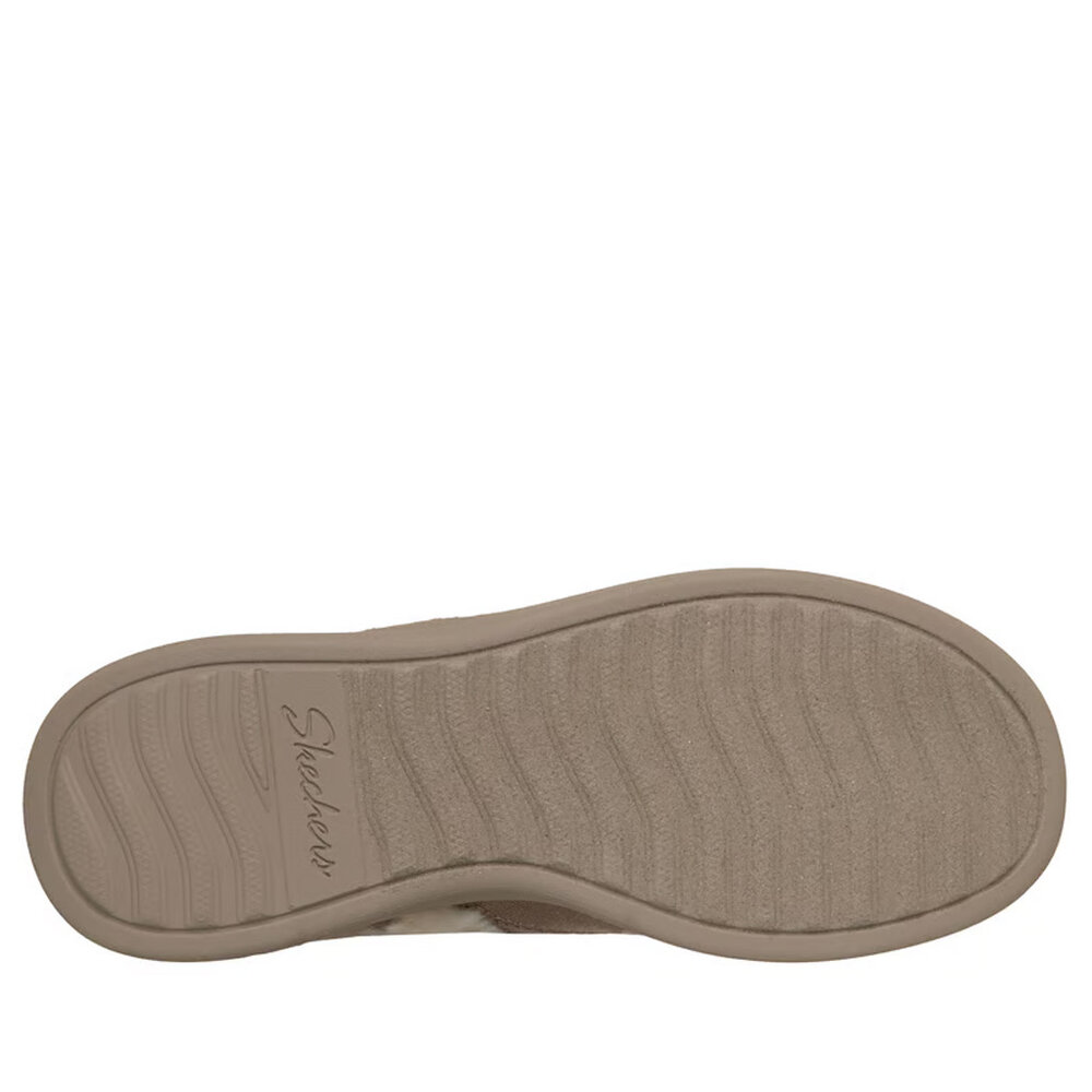 Skechers Cozy Escape Taupe Pantoffels Dames Skechers Cozy Escape Taupe Pantoffels Dames