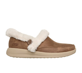 Skechers Cozy Escape Chestnut Pantoffels Dames Skechers Cozy Escape Chestnut Pantoffels Dames