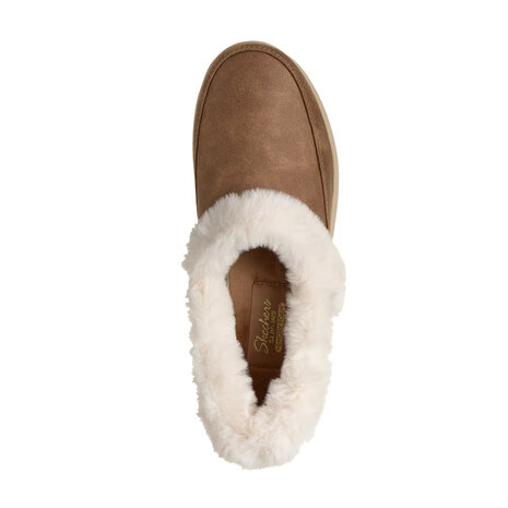 Skechers Cozy Escape Chestnut Pantoffels Dames Skechers Cozy Escape Chestnut Pantoffels Dames