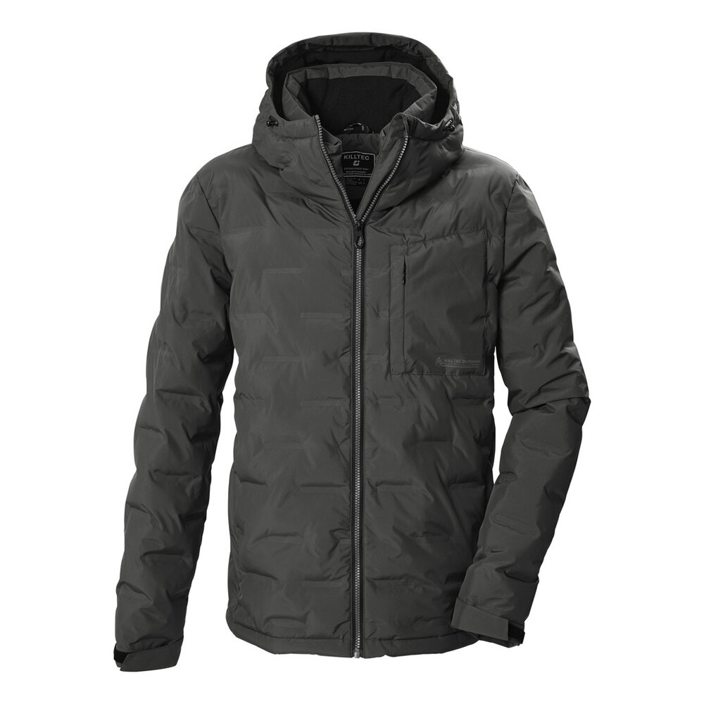 Killtec KOW 5 Gunmetal Gewatteerde Jas Heren Killtec KOW 5 Gunmetal Gewatteerde Jas Heren