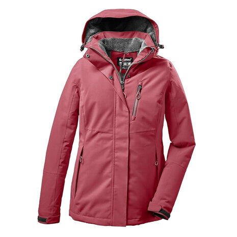 Killtec KOW 140 Holly Berry Outdoorjas Dames Killtec KOW 140 Holly Berry Outdoorjas Dames