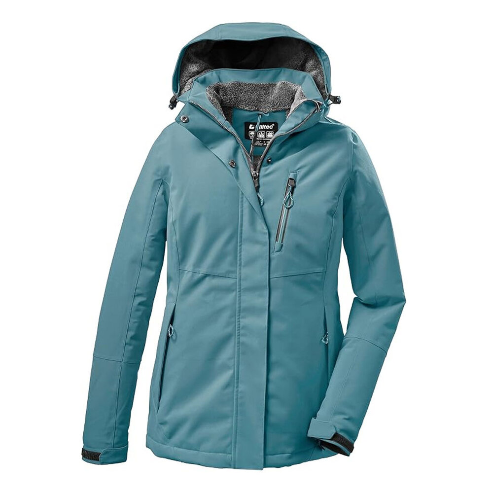 Killtec KOW 140 Stahlmint Outdoorjas Dames Killtec KOW 140 Stahlmint Outdoorjas Dames