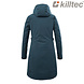 Killtec KOW 165 Bright Petrol Parka Dames Killtec KOW 165 Bright Petrol Parka Dames
