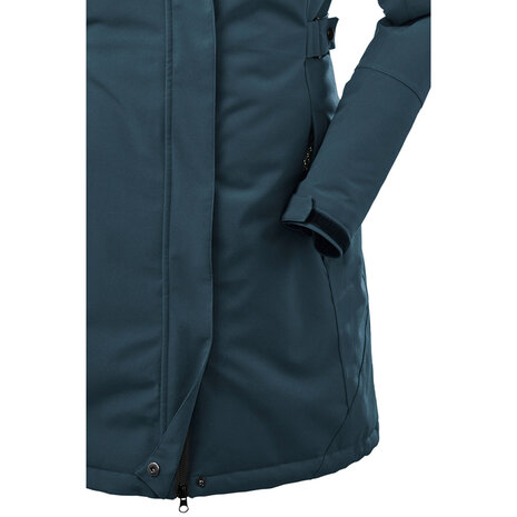 Killtec KOW 165 Bright Petrol Parka Dames Killtec KOW 165 Bright Petrol Parka Dames