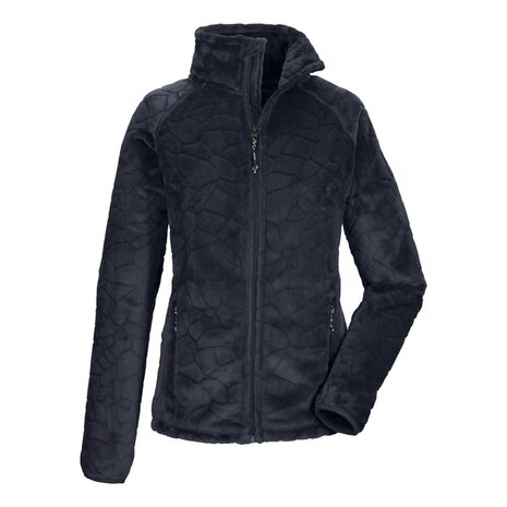 Killtec KOW 56 Dark Navy Fleecejas Dames Killtec KOW 56 Dark Navy Fleecejas Dames