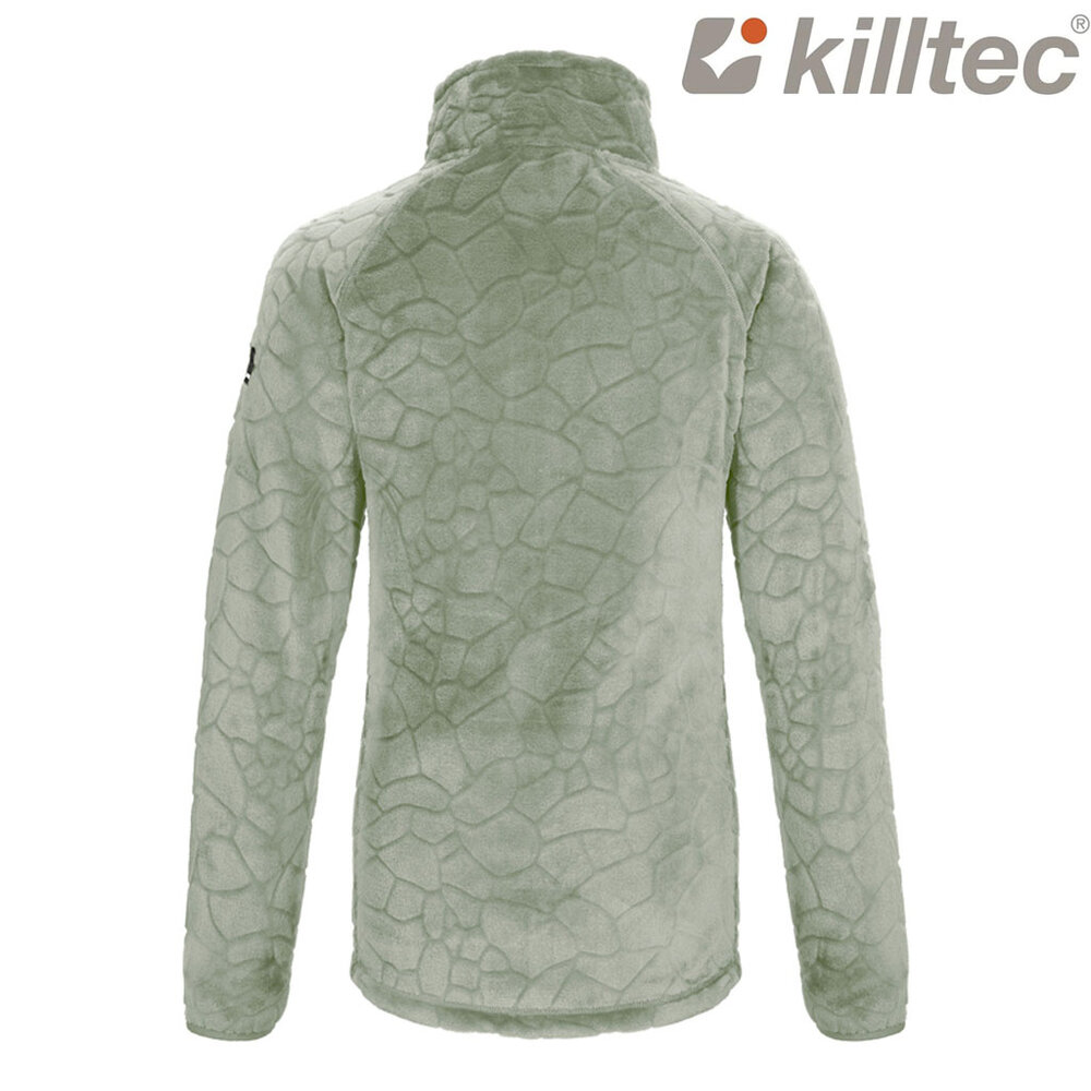 Killtec KOW 56 Bright Sage Fleecejas Dames Killtec KOW 56 Bright Sage Fleecejas Dames