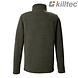 Killtec GW 43 Dark Olive Knitted Fleecejas Heren Killtec GW 43 Dark Olive Knitted Fleecejas Heren