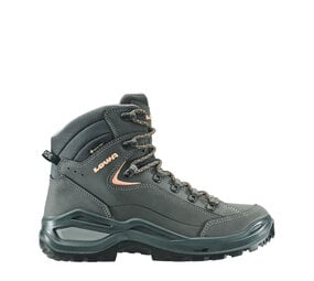 Lowa Renegade Evo GTX Mid Graphite Apricot Wandelschoenen Dames Lowa Renegade Evo GTX Mid Graphite Apricot Wandelschoenen Dames