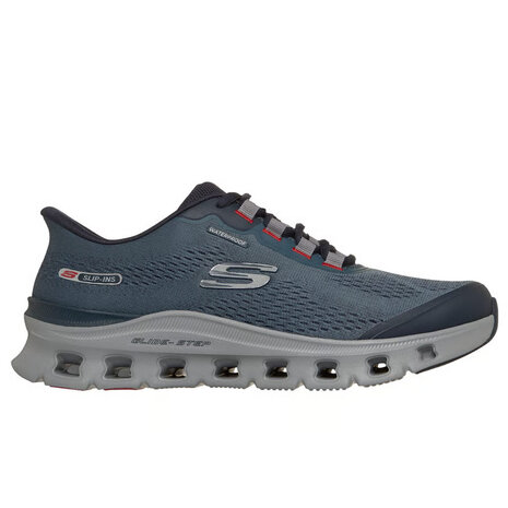 Skechers Glide Step Chaching Navy Wandelsneakers Heren Skechers Glide Step Chaching Navy Wandelsneakers Heren