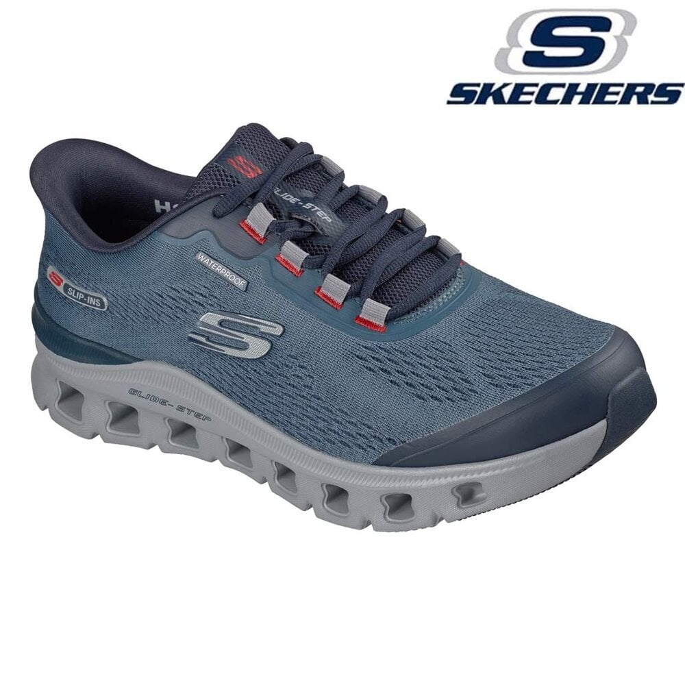 Skechers Glide Step Chaching Navy Wandelsneakers Heren Skechers Glide Step Chaching Navy Wandelsneakers Heren
