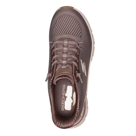 Skechers Arch Fit Glide Step Chocolate Wandelsneakers Dames Skechers Arch Fit Glide Step Chocolate Wandelsneakers Dames