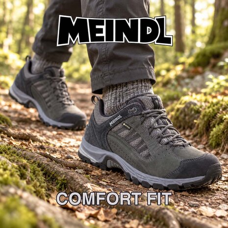 Meindl Journey Pro GTX Antraciet Wandelschoenen Heren