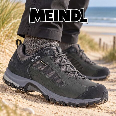 Meindl Journey Pro GTX Antraciet Wandelschoenen Heren