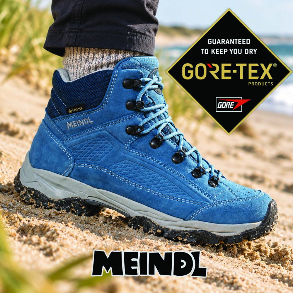 Meindl Baltimore Lady GTX Jeans Azure Wandelschoenen Dames Meindl Baltimore Lady GTX Jeans Azure Wandelschoenen Dames