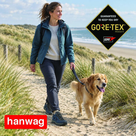 Hanwag Gritstone II Wide GTX Navy Asphalt Wandelschoenen Dames Hanwag Gritstone II Wide GTX Navy Asphalt Wandelschoenen Dames