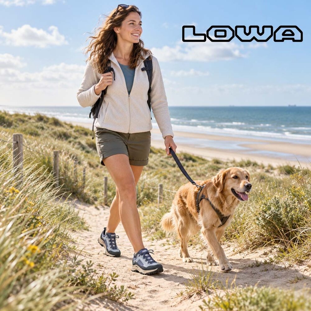 Lowa Ventierra GTX Lo Smokeblue Slateblue Wandelschoenen Dames Lowa Ventierra GTX Lo Smokeblue Slateblue Wandelschoenen Dames