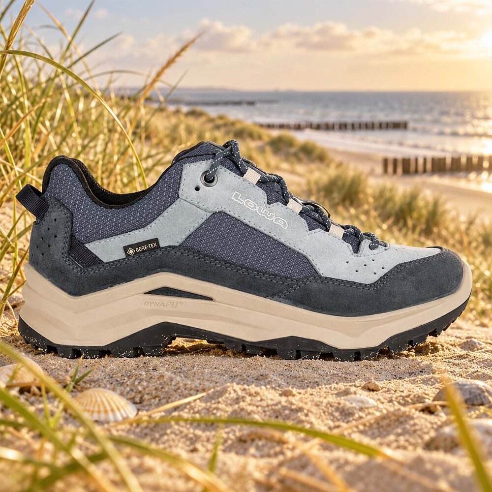 Lowa Ventierra GTX Lo Smokeblue Slateblue Wandelschoenen Dames Lowa Ventierra GTX Lo Smokeblue Slateblue Wandelschoenen Dames