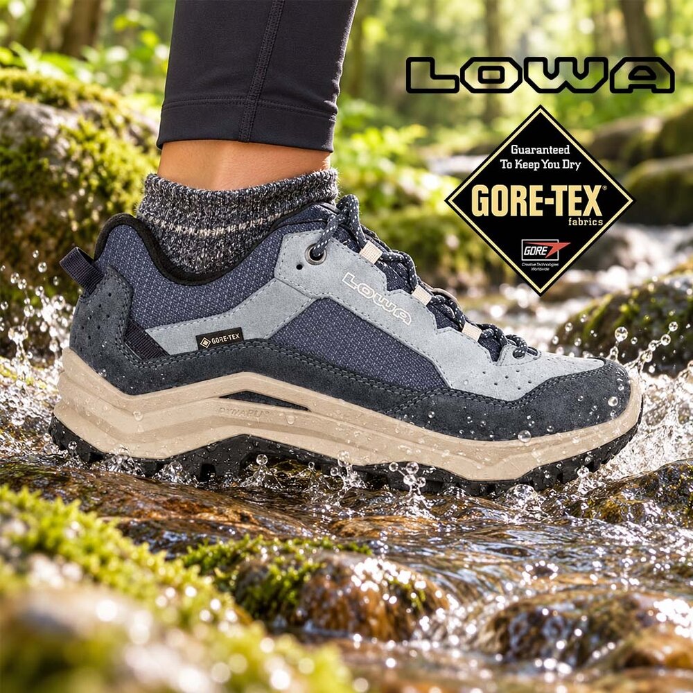 Lowa Ventierra GTX Lo Smokeblue Slateblue Wandelschoenen Dames Lowa Ventierra GTX Lo Smokeblue Slateblue Wandelschoenen Dames