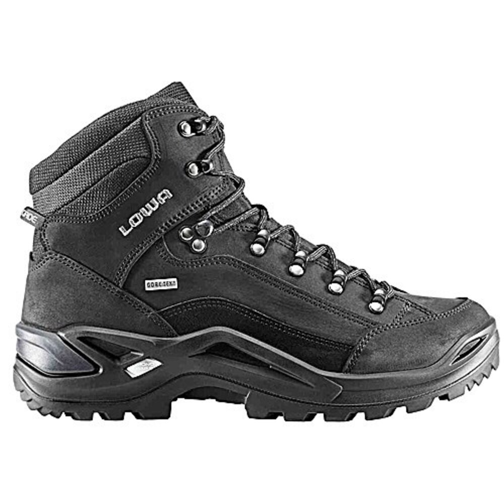 Lowa Renegade GTX Mid Deep Black Wandelschoenen Heren